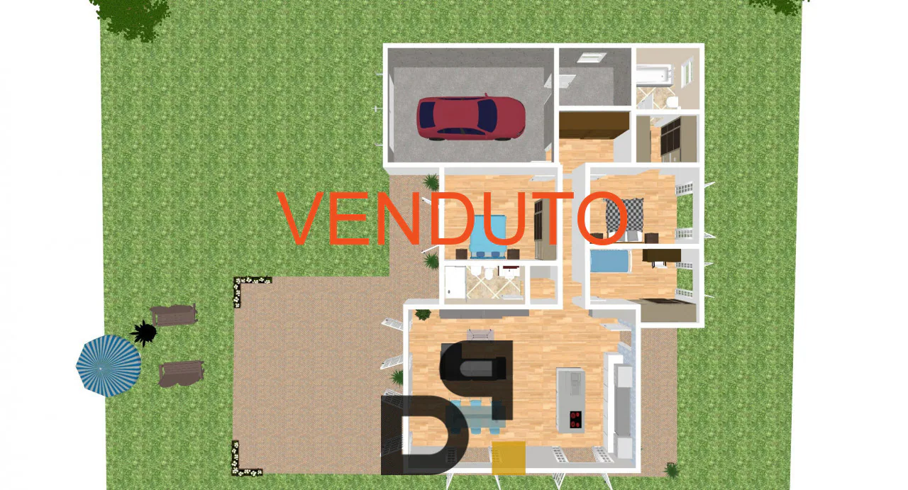 Villa con piscina a Muscoline: foto 5