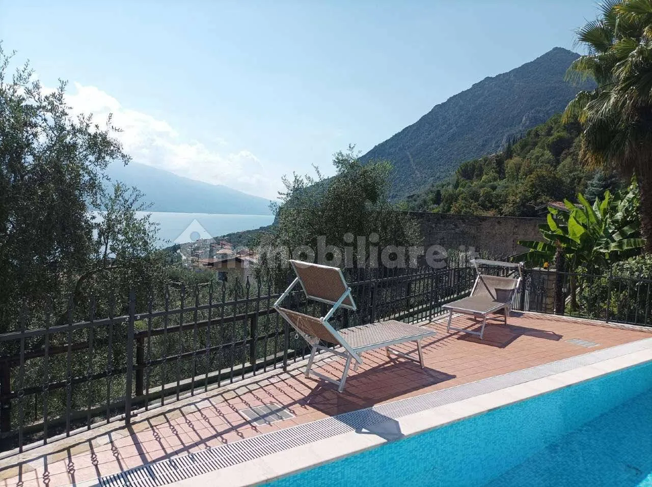 Villa con piscina e vista lago a Limone sul Garda: foto 5