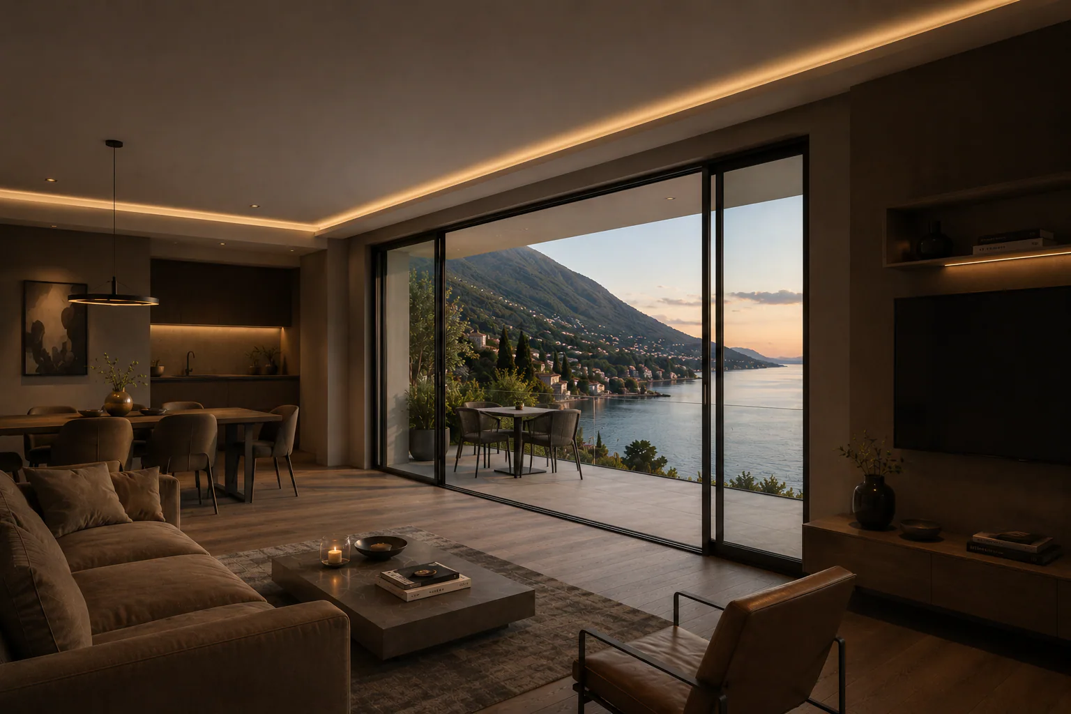 Appartamento con piscina e vista lago a Toscolano-Maderno – foto principale